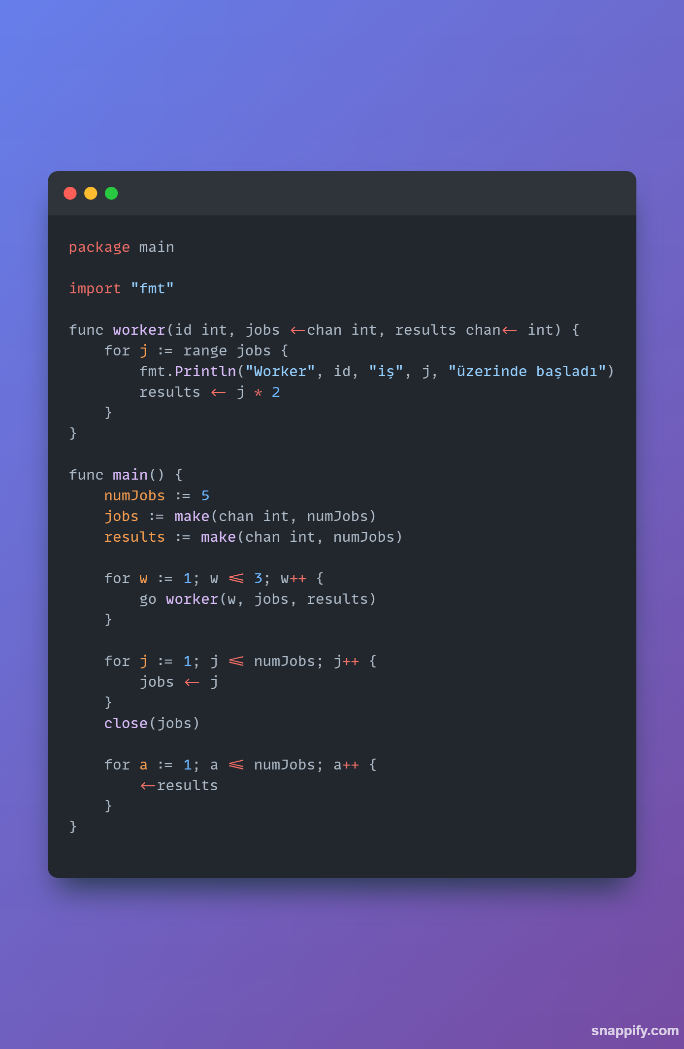 Goroutines ve Kanallar