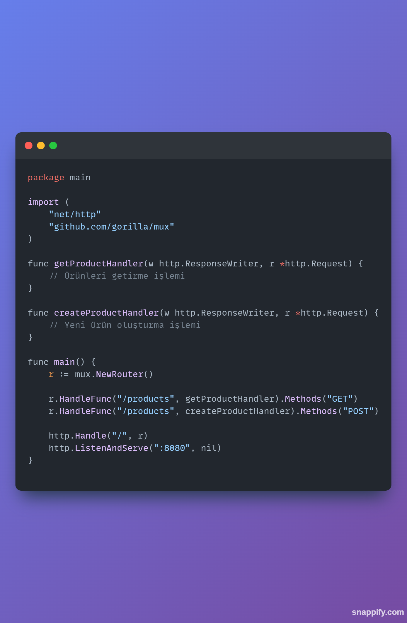 RESTful API Geliştirme